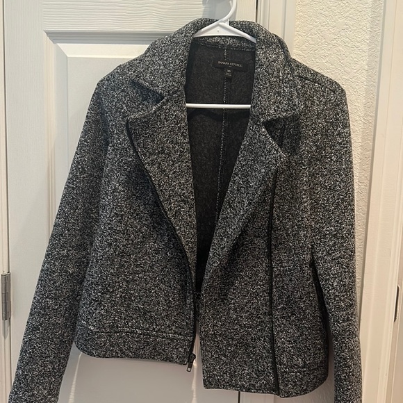 Banana Republic Black Heather Jacket - Picture 2 of 3